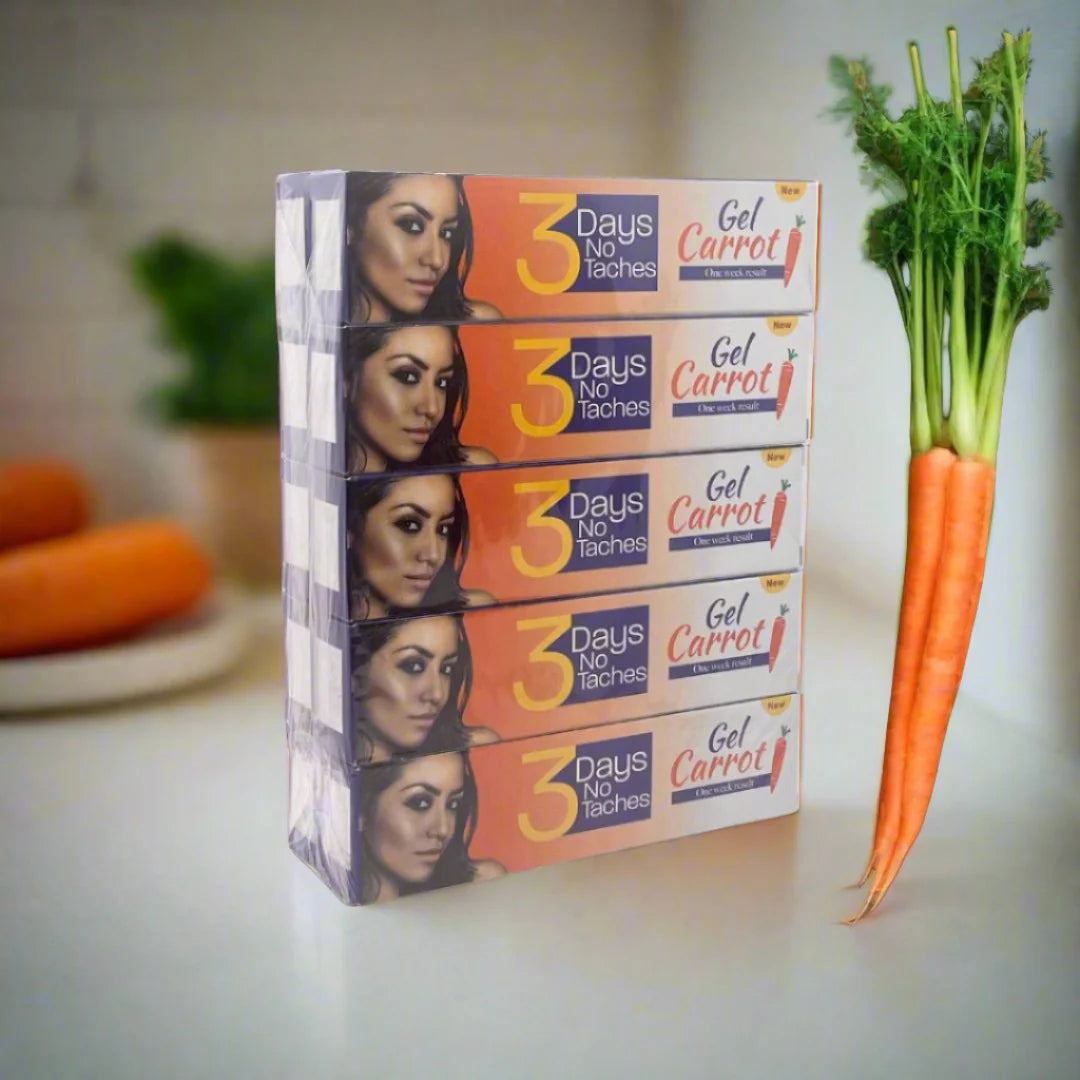 3 DAYS NO TACHES GEL CARROT (PACK OF 5 )