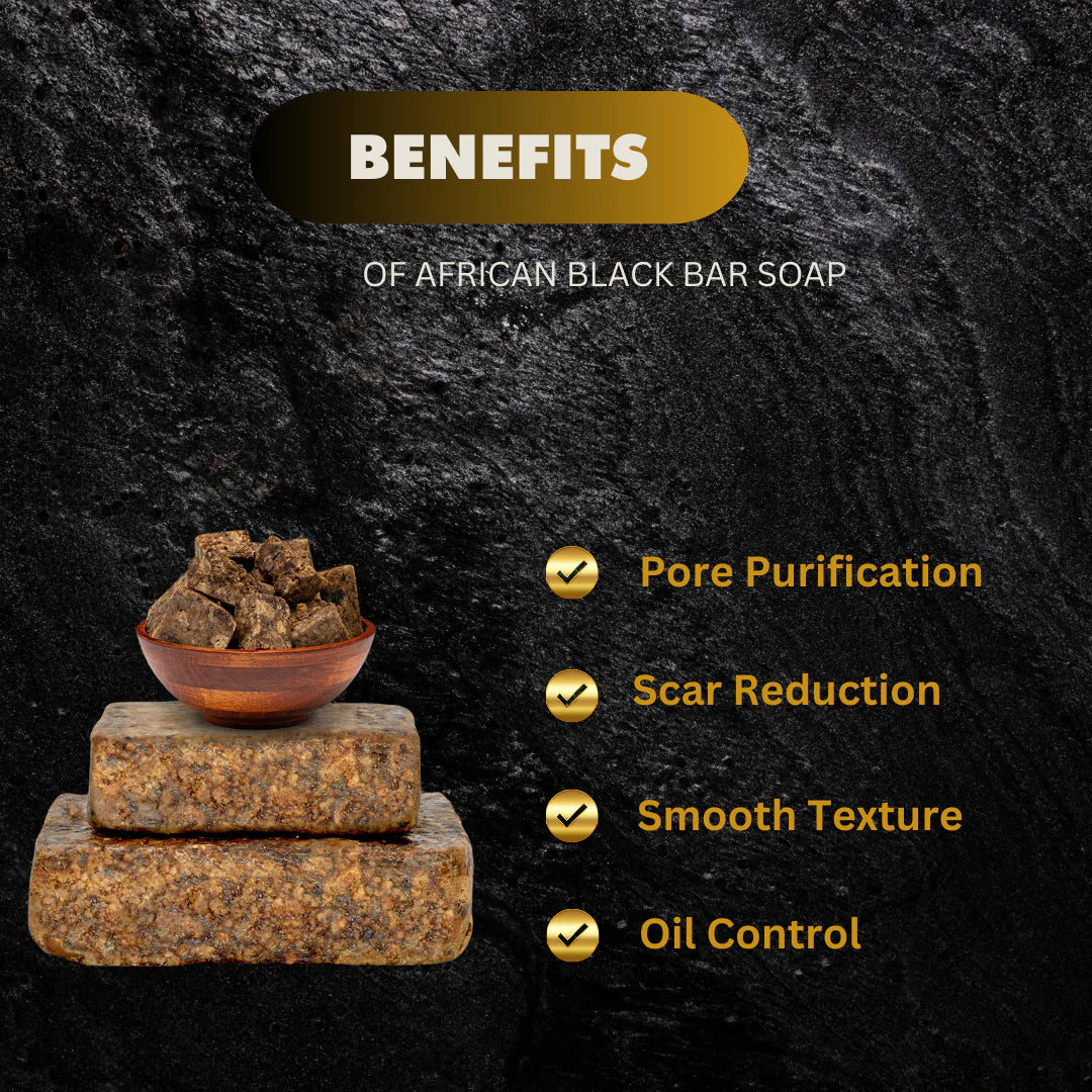 African Black Bar Soap 16oz