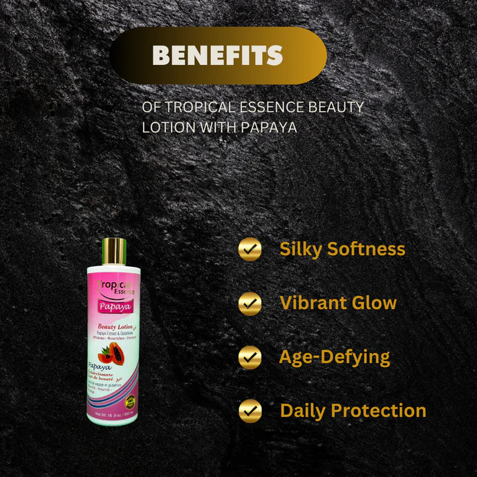 Tropical Essence Lightening Beauty Lotion With Papaya 16.8 oz