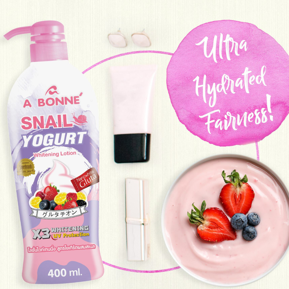 A BONNE SNAIL YOGURT WHITENING LOTION