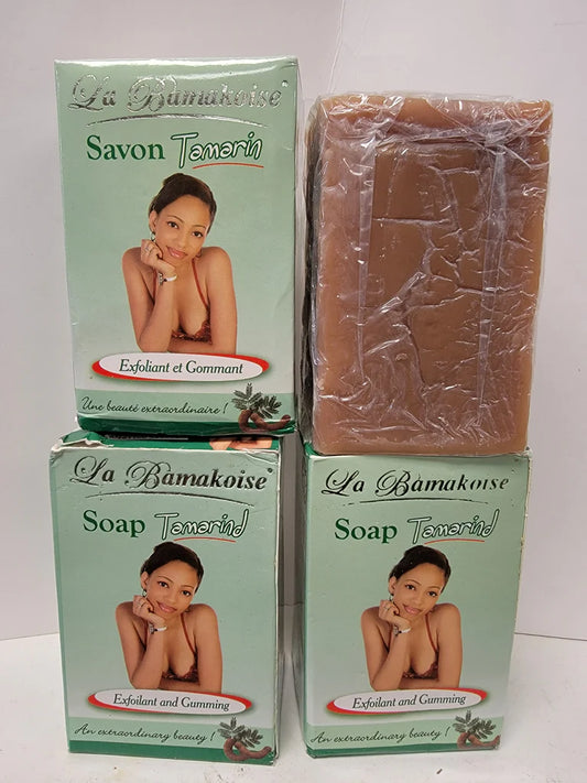 La Bamakoise Lightening And Gumming Soap(Tamarin) 7.5oz/225g