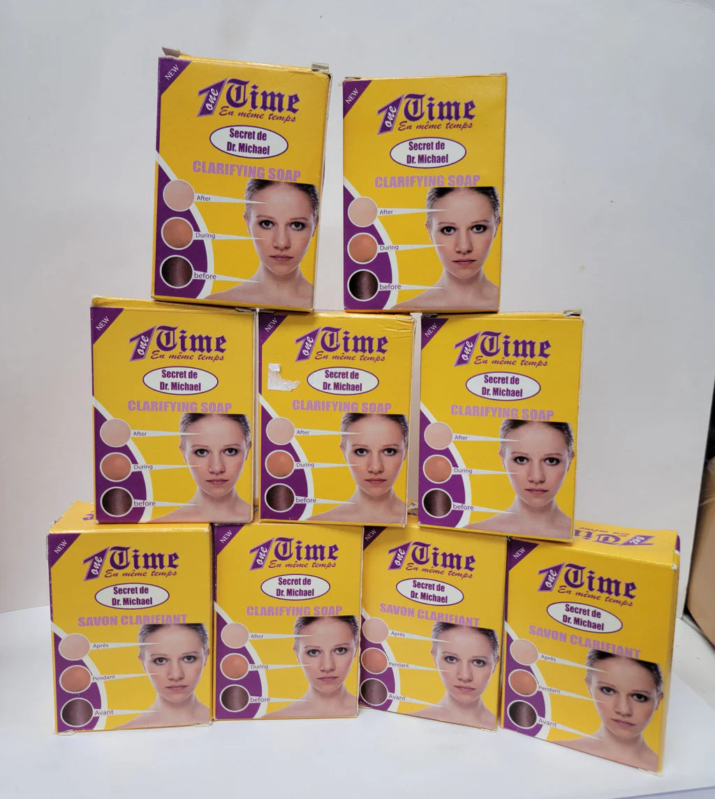 One Time clarifying lightening soap