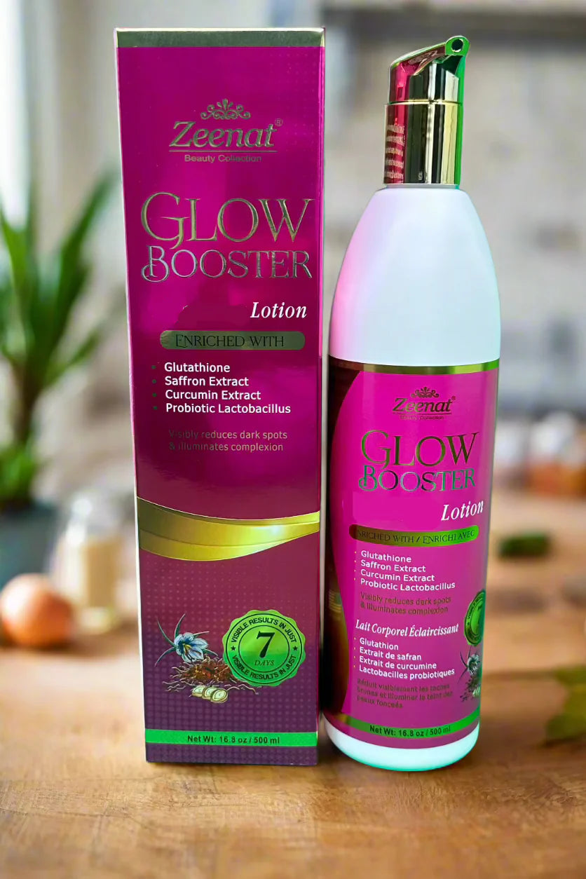 Zeenat Glow Booster Brightening And Hydrating Lotion 500ml Zeenat Glow Booster Brightening And Hydrating Lotion 500ml