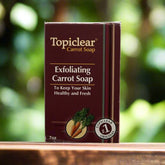 Topiclear Carrot soap big Size 7 oz / 200 g