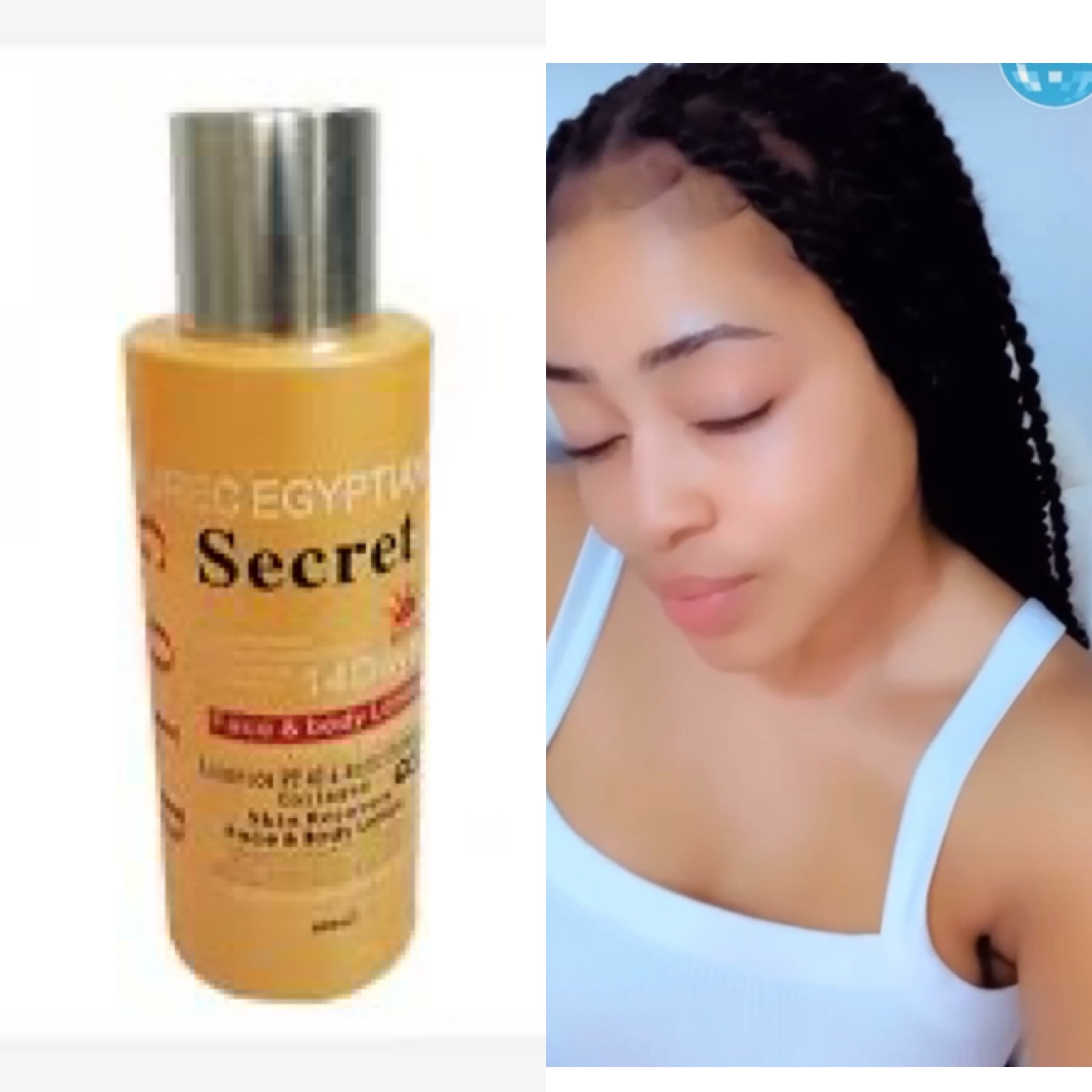 Purec Egyptian Secret Gold Face & Body Lotion.