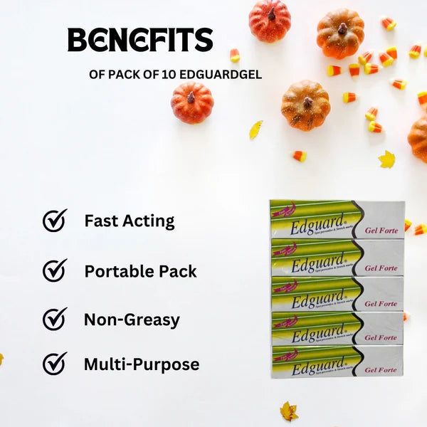 Edguard Fast Action Tube Gel (10 Pack)
