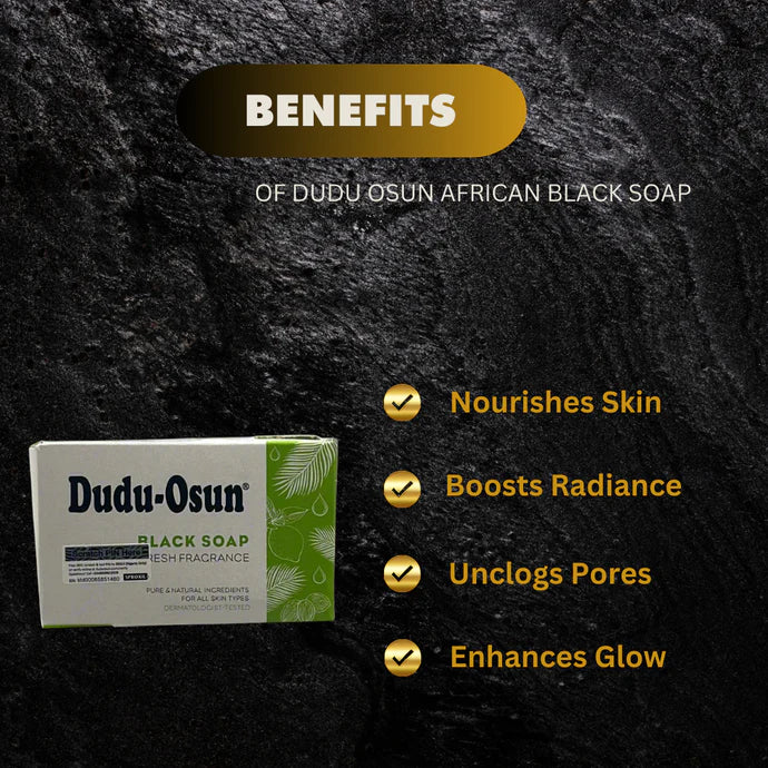 Dudu-Osun African Black Soap- (12 Pack)