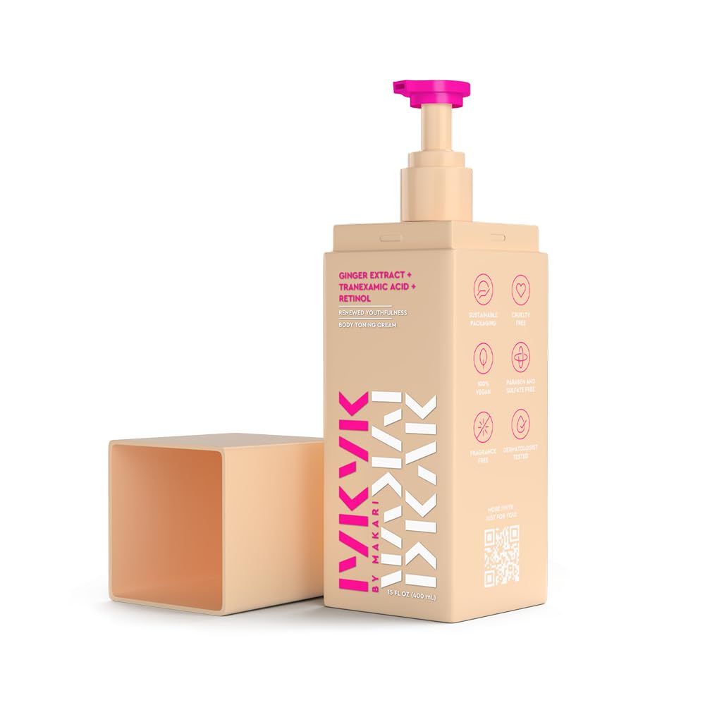 IYKYK By Makari Ginger Extract, Tranexamic Acid, Retinol Body Toning Cream