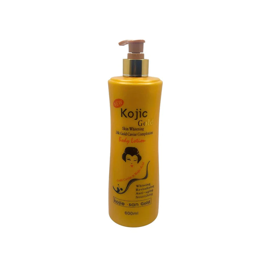 NEW KOJIE SAN GOLD BODY LOTION 600ML Kismet Beauty Brands