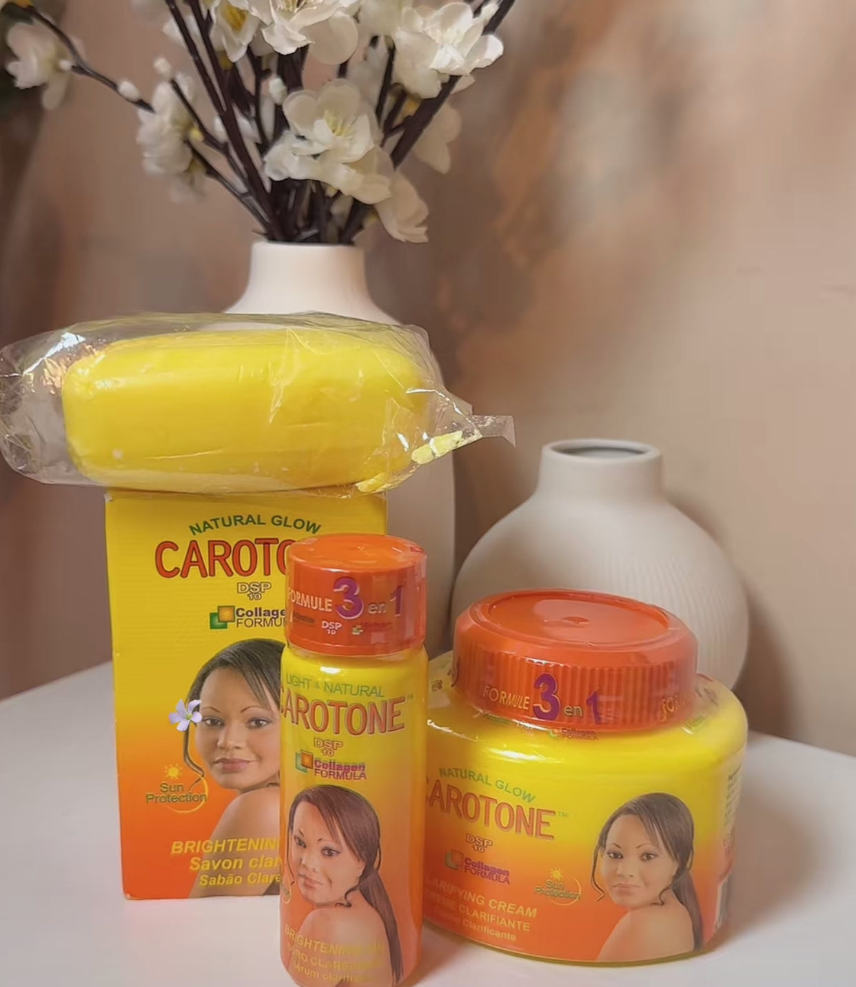 Carotone 3 in 1 Ultimate Brightness Cream – Triple Action for Radiant, Even-Toned Skin