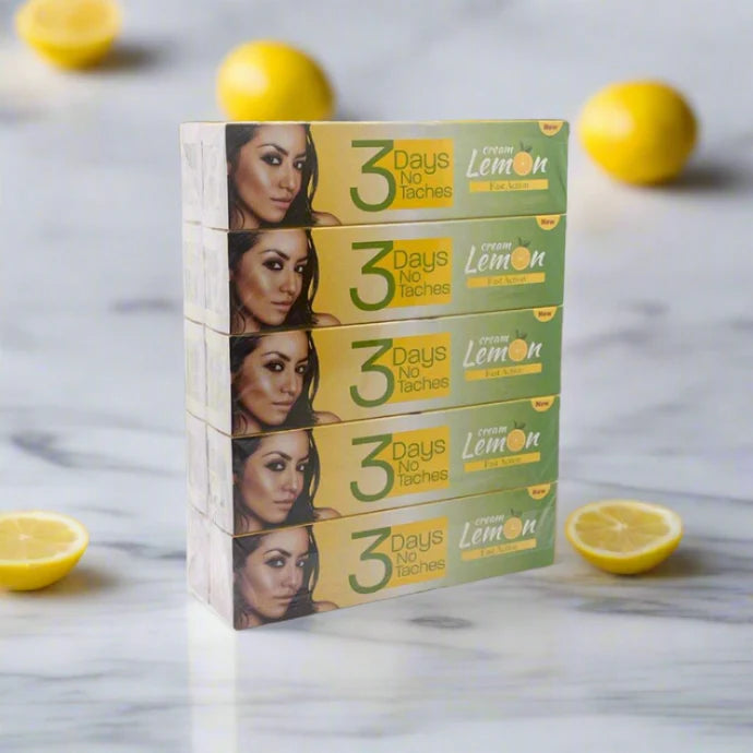 3 DAYS TACHES LEMON CREAM (PACK OF 10)