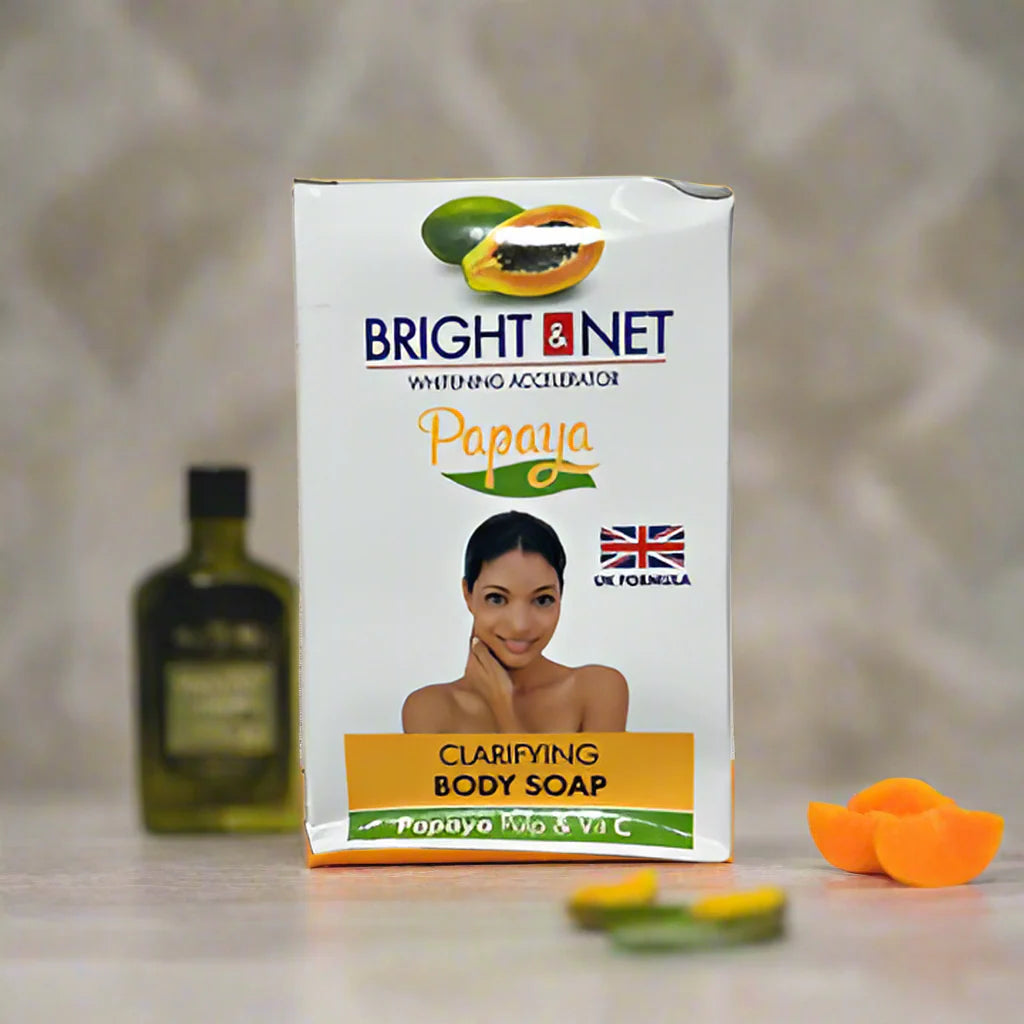 Bright & Net Papaya Clarifying Body Soap 190 Grs - 6.7 Oz