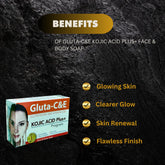 Gluta-C&E Kojic Acid plus+ Face & Body Soap