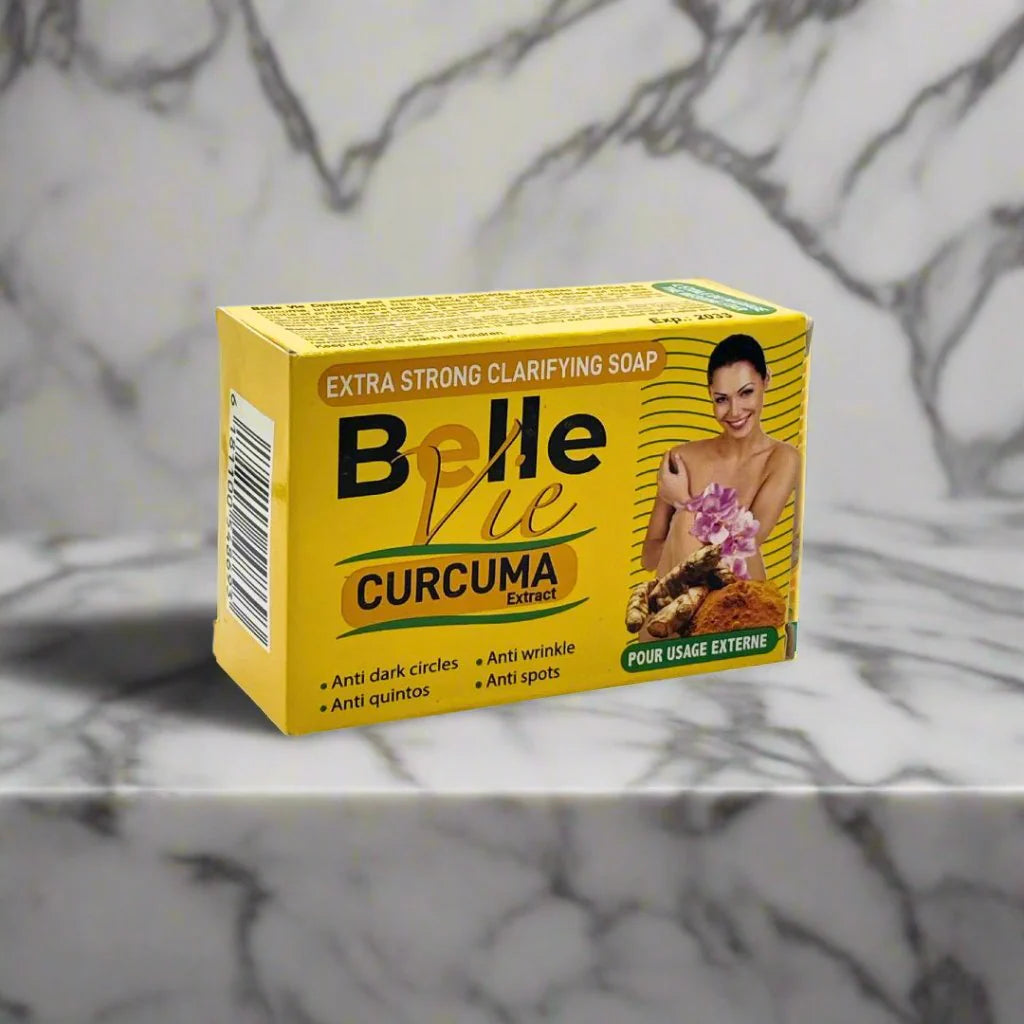 BELLEVIE EXTRA STRONG CLARIFYING SOAP CURCUMA EXTRACT 225G