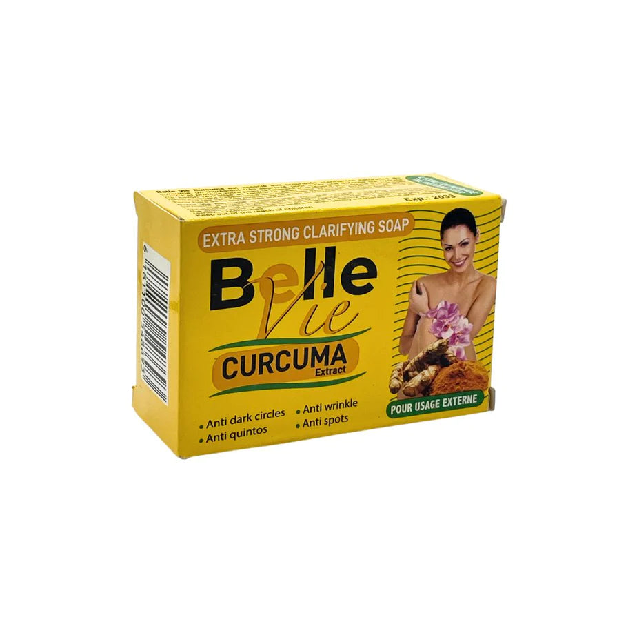 BELLEVIE EXTRA STRONG CLARIFYING SOAP CURCUMA EXTRACT 225G BELLE VIE