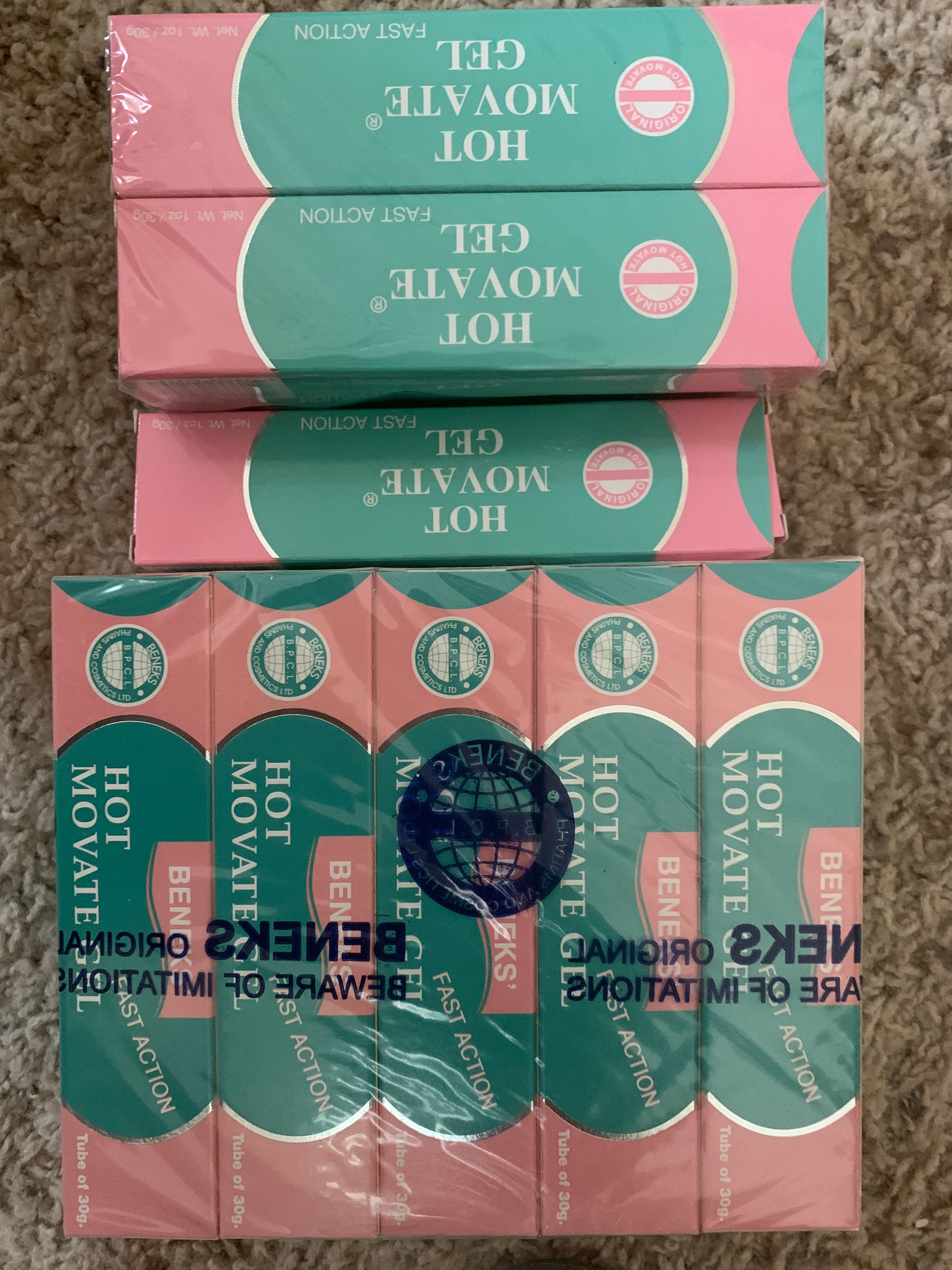 Hot Movate Gel Fast Action 30g (3 pack)