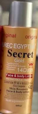 Purec Egyptian Secret Gold Face & Body Lotion.
