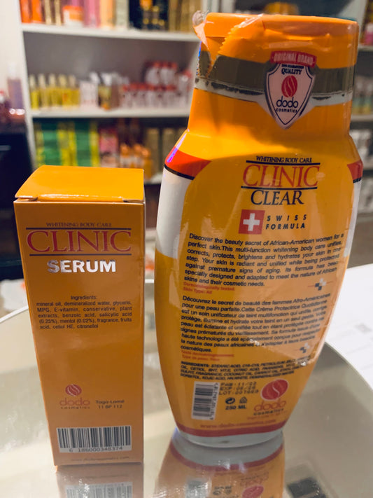 CLINIC CLEAR BEAUTY LOTION 250ml. (2 PACK)
