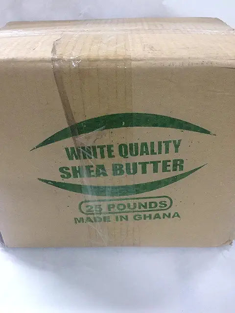 RAW AFRICAN YELLOW SHEA BUTTER BULK 25 LB