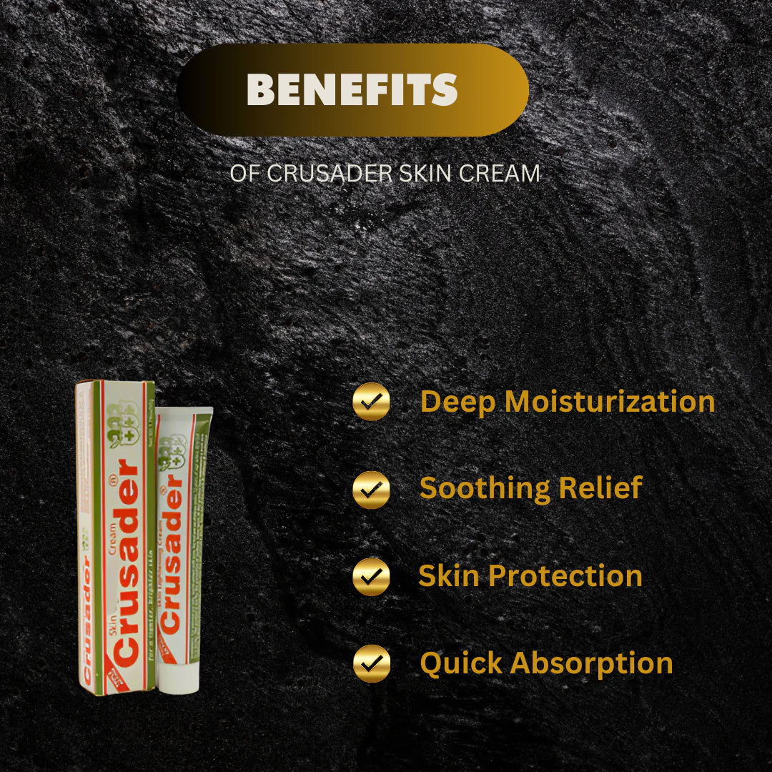 Crusader Skin Toning Cream Fast Action 1.76 oz