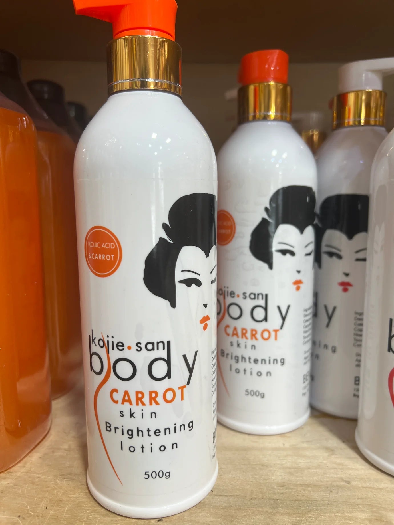 Kojic San Carrot Body Lotion 500g