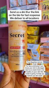Purec Egyptian Secret Gold Face & Body Lotion.