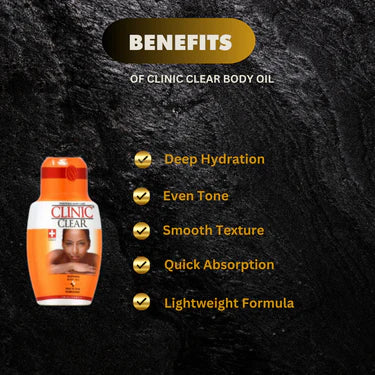 Clinic Clear Body Tube oil