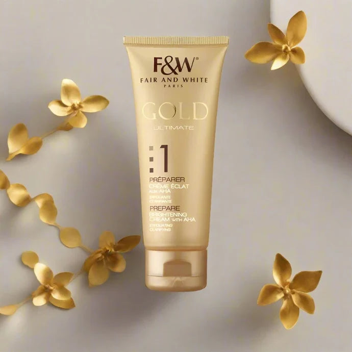 Fair & White Gold AHA Brightening Cream Step