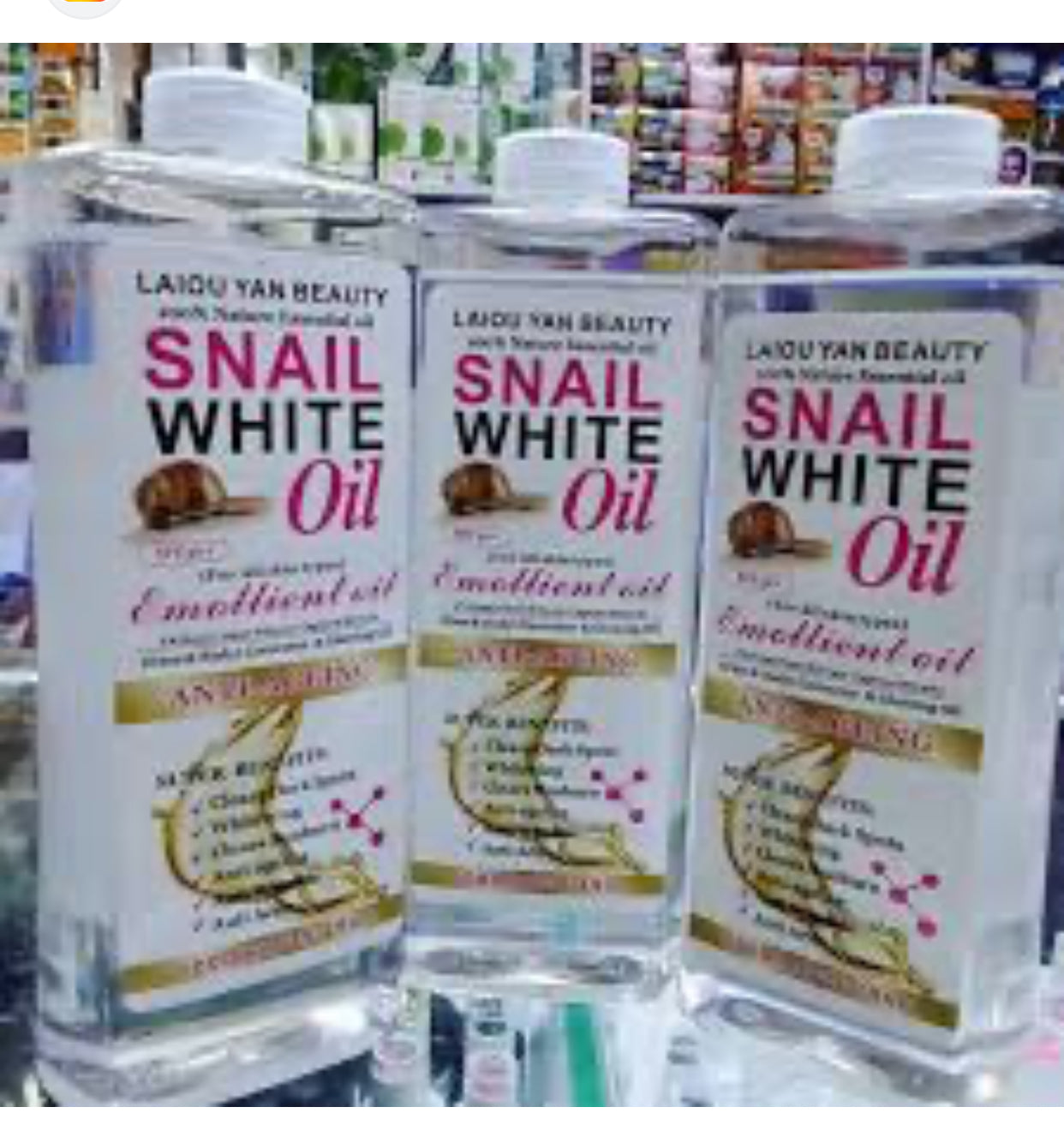 Veetgold active whitening SNAIL WHITE COLLAGEN EXTRACT Glowing Body oil 1000ml