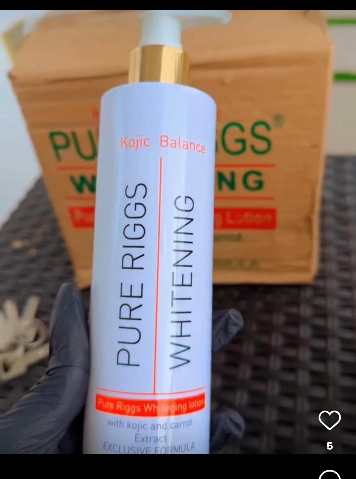 Pure Riggs Whitening Lotion, EXCLUSIVE STRONG WHITENING BODY MILK