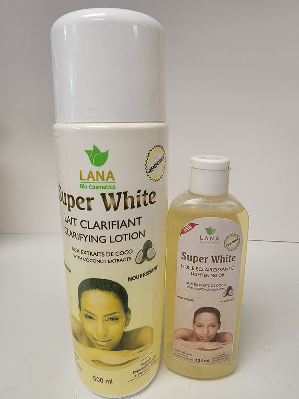 Super White Clarifying Lotion + Whiening Oil NEOPLUS