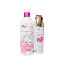 Glow Half Cast Privilege Rejuvenating Beauty Milk – Hydrating Body set with OIL
