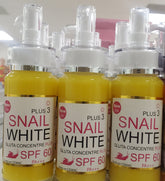 SNAIL WHITE GLUTA CINCENTRE PLUS SPF 60 Snail white