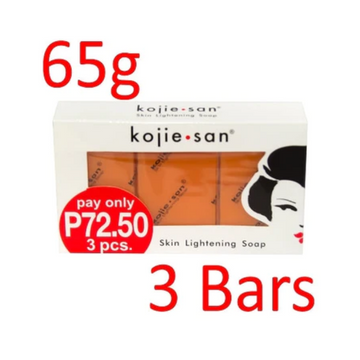 Kojie San Skin Lightening Kojic Acid Soap 3 Bars