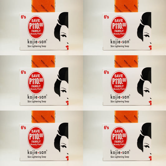 Kojiesan #024 Skin Lightening KOJIC ACID SOAP (6 PACK)