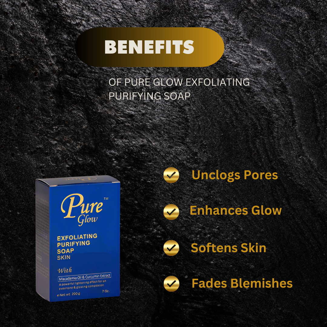 Pure Glow Exfoliating Purifying Soap 7 oz / 200 g