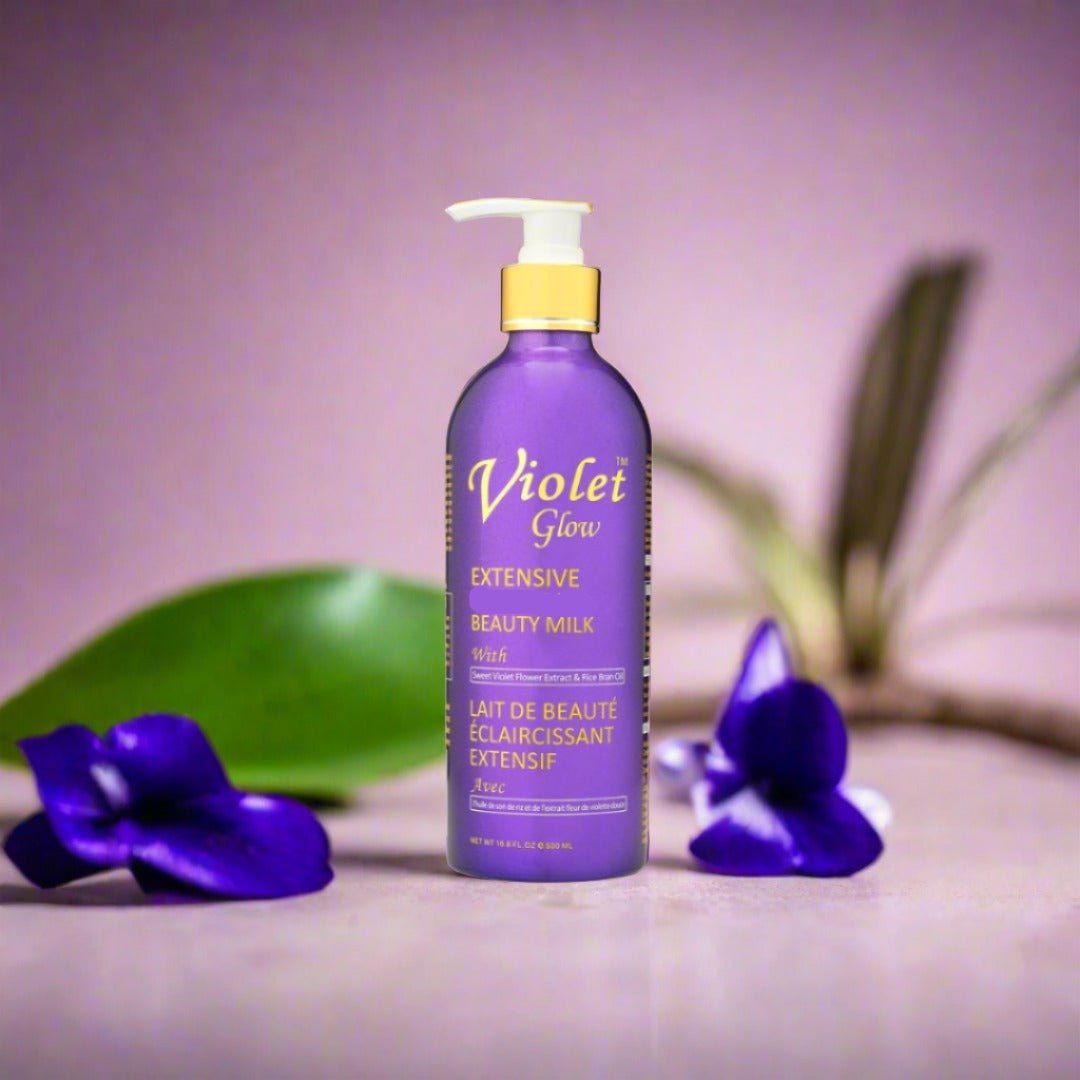 Violet Glow Extensive Lightening Beauty Milk(Pump Lotion) 16.8 oz / 500ml
