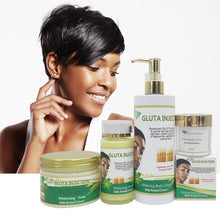 Gluta Injection Natural Herbal Whitening Serum Set Glutathione Skin Whitening 4 PCS Skincare Body Diamond Sets Gluta Booster