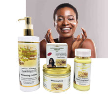 4 Pieces of Natural Skin Whitening and Moisturizing Women&