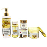 4 Pieces of Natural Skin Whitening and Moisturizing Women's Cosmetic Skin Care Set Lotion&serum&soap&face Cream