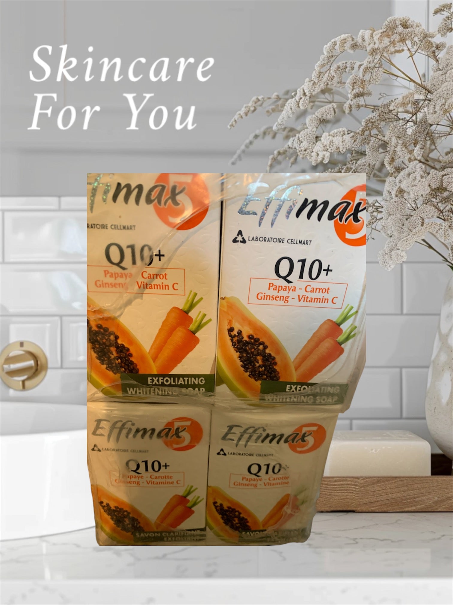 Effimax5 Q10+ Clarfiante anti-spot lightening soap