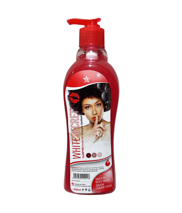 White Secret Lightening Dark Sot Remover Shower Gel 500ml (2 PACK) = 1000ML