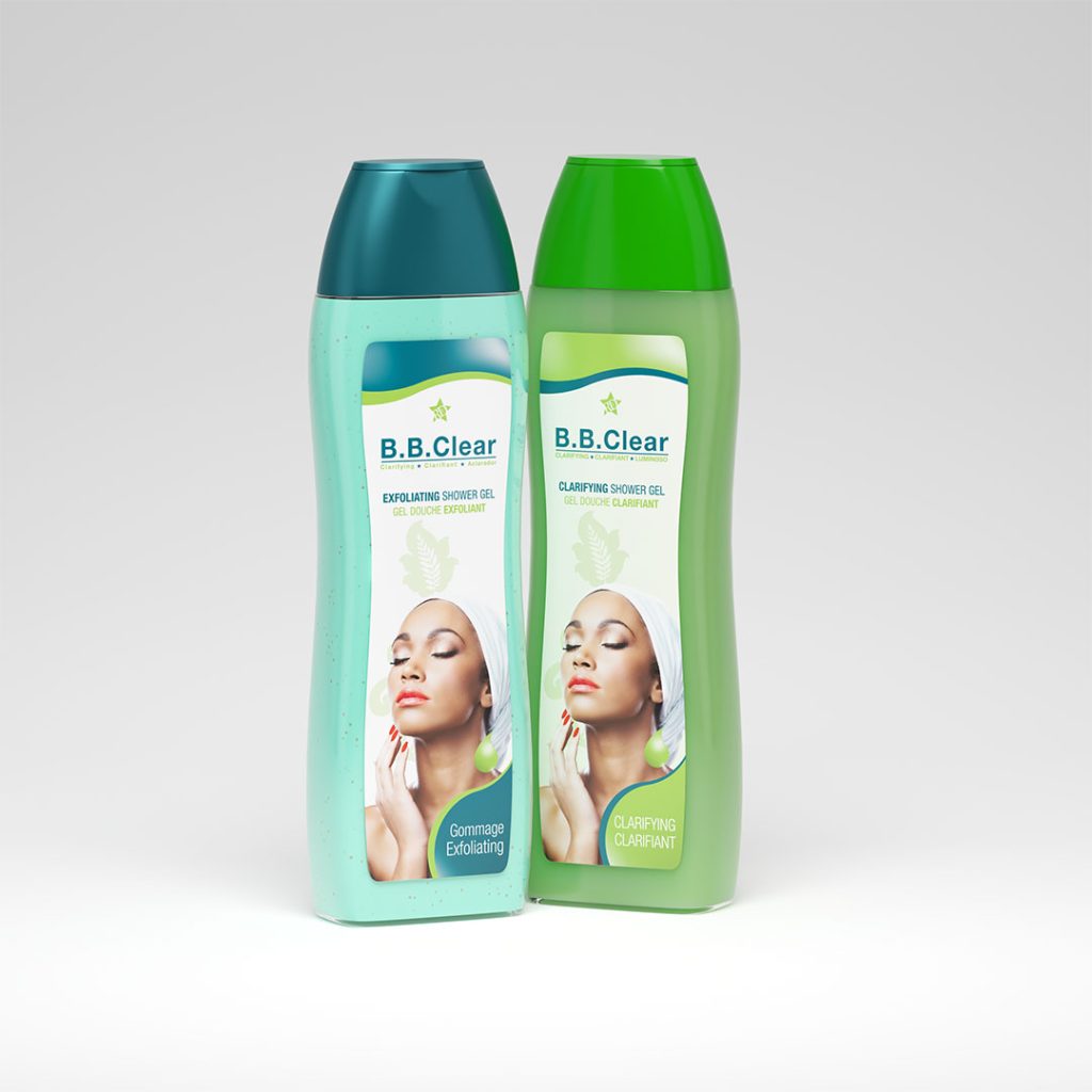 B.B Clear Lightening Shower Gel 20.28oz 600ml BIGGEST SIZE