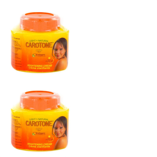 Carotone Brightening Cream (Small Jar) 4.5 oz/135 ml (2 PACK)