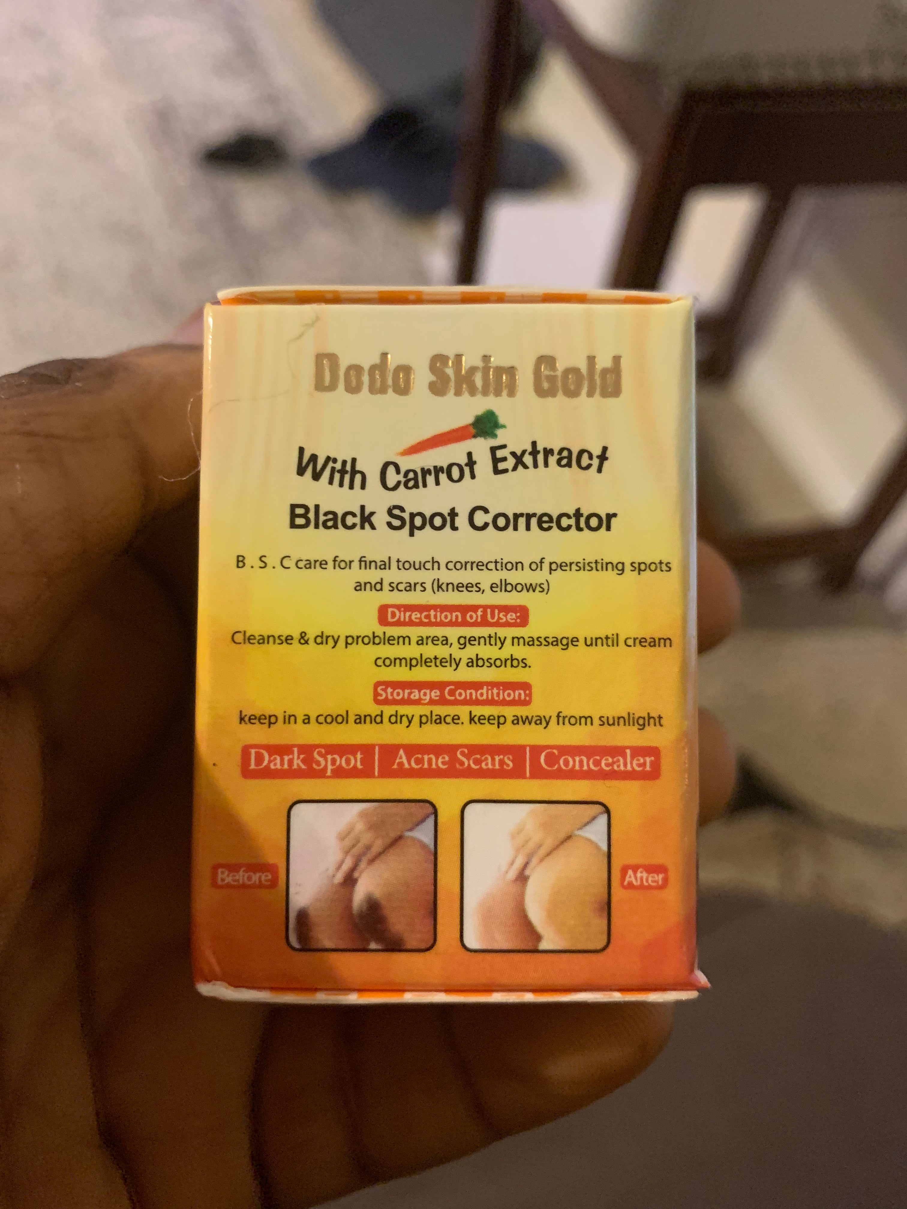 Dodo White up Intensive Dark spot remover cream