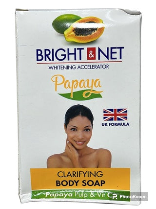 Bright & Net Papaya Clarifying Body Soap 190 Grs - 6.7 Oz BRIGHT & NET