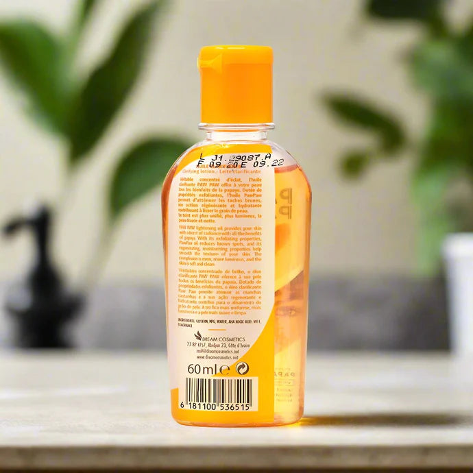 Paw Paw Papaya Clarifying Oil 60 ml Each ( 3 - Pack)