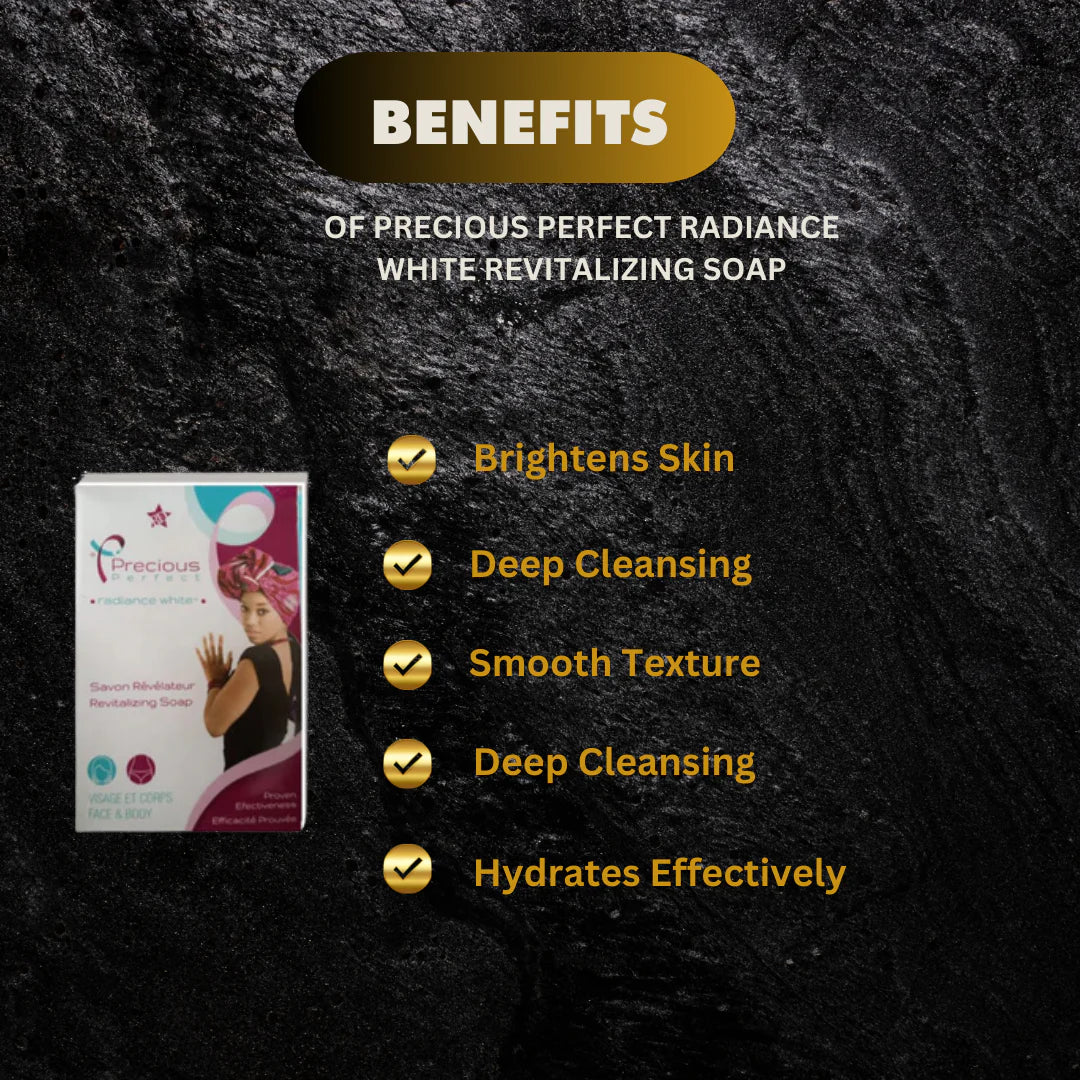 PRECIOUS PERFECT RADIANT WHITE BODY LOTION + SOAP + SERUM 250ML