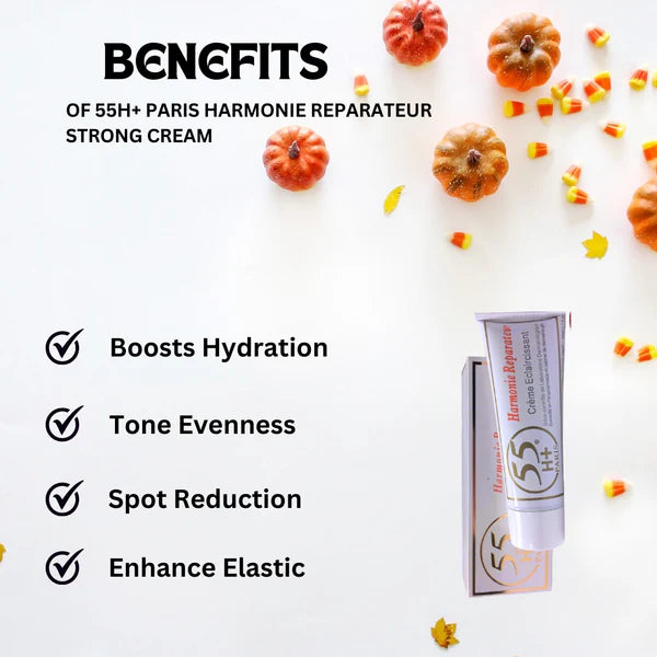 55H+ Paris Harmonie Strong Bleaching Cream 1.7 oz