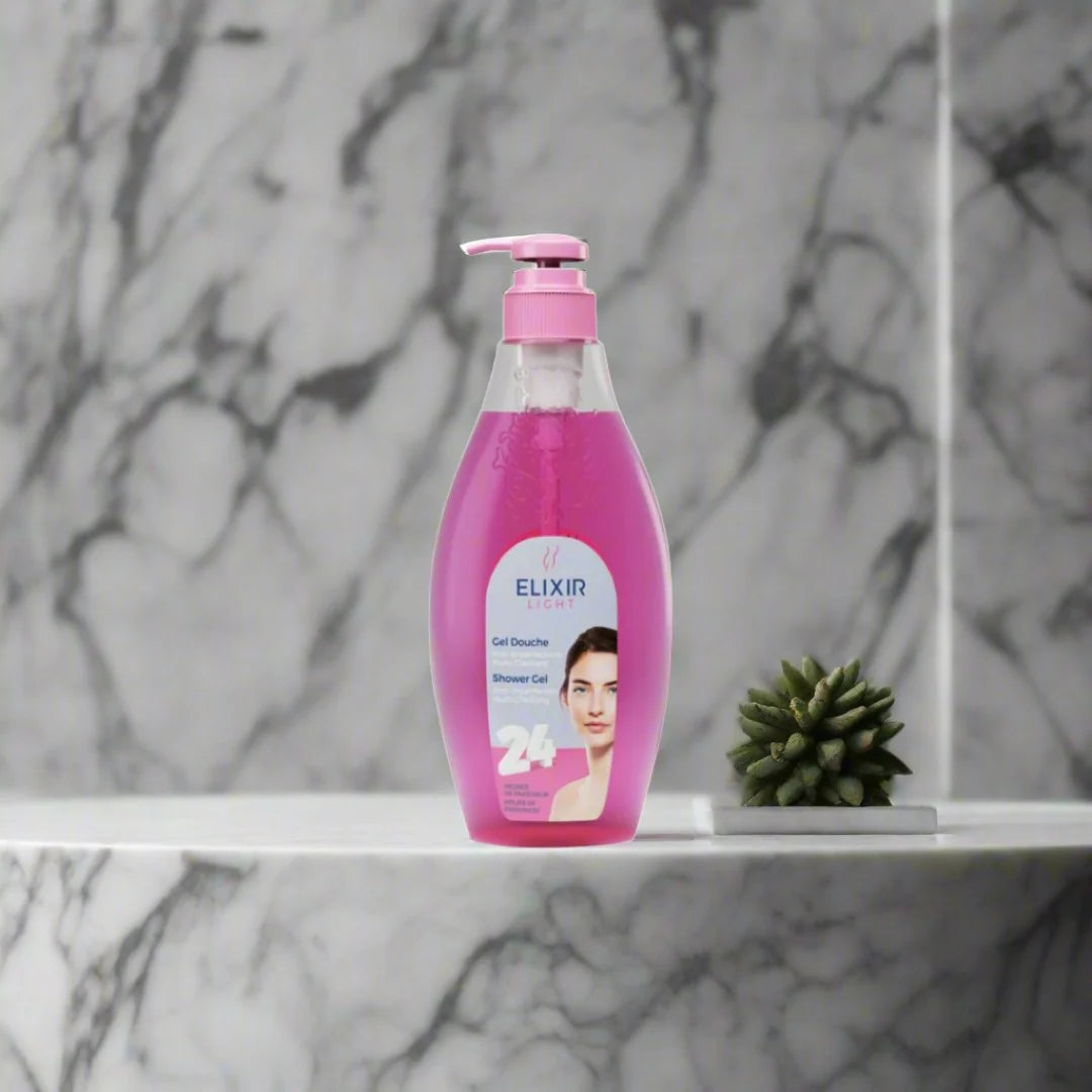 elixir light glutathione soap 200 Gr \ 7 Oz Elixir Light Shower Gel 1000